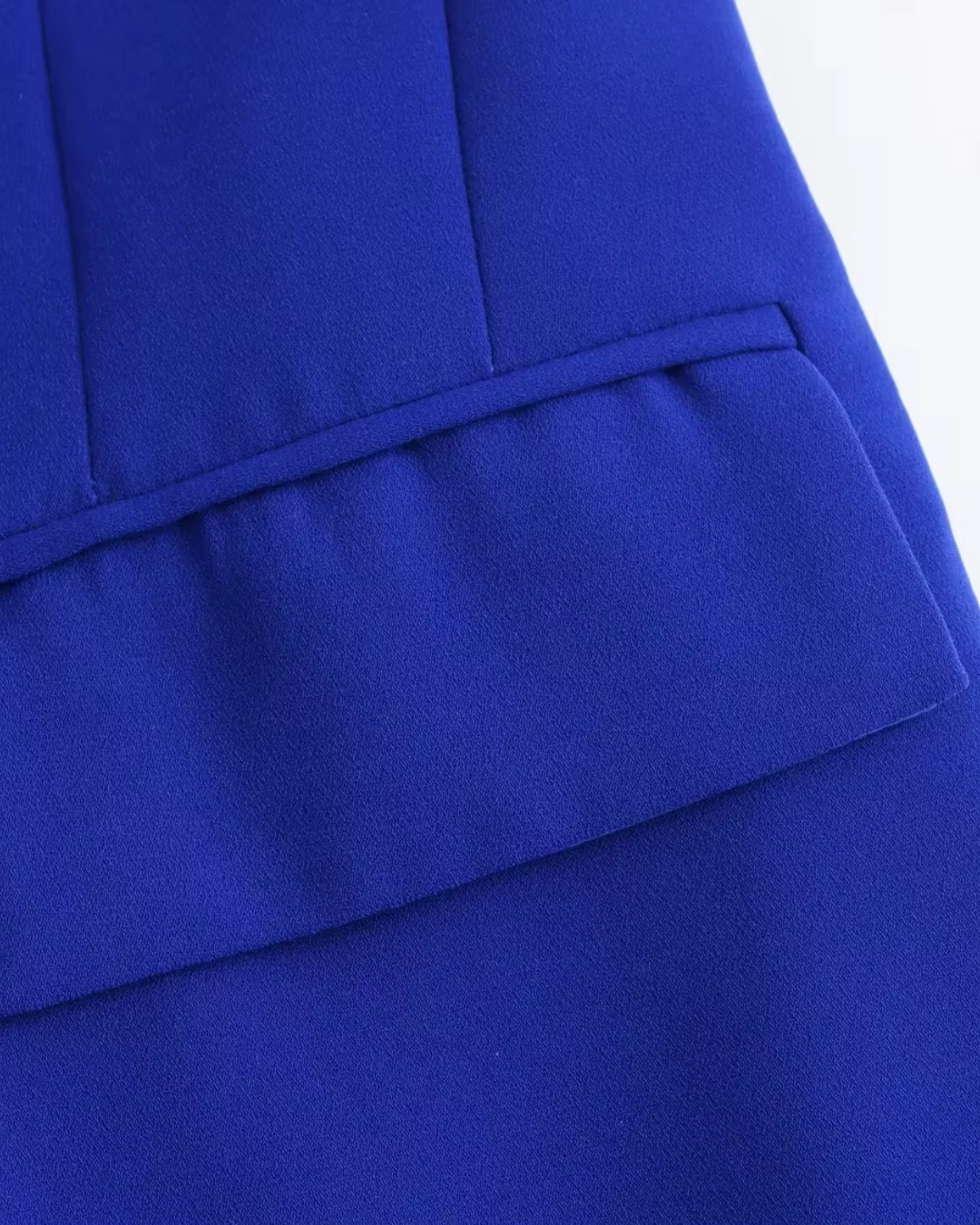 Vintage Damespak met Blazer en Rechte Losse Broek voor Dames