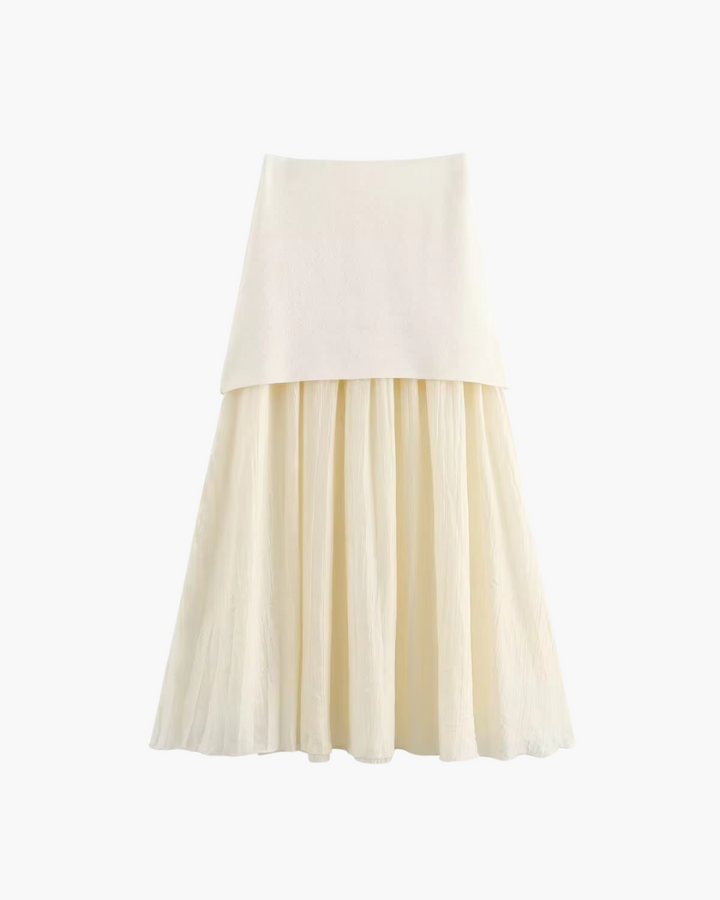 Elegante Vintage Vest en Rok Set voor Dames
