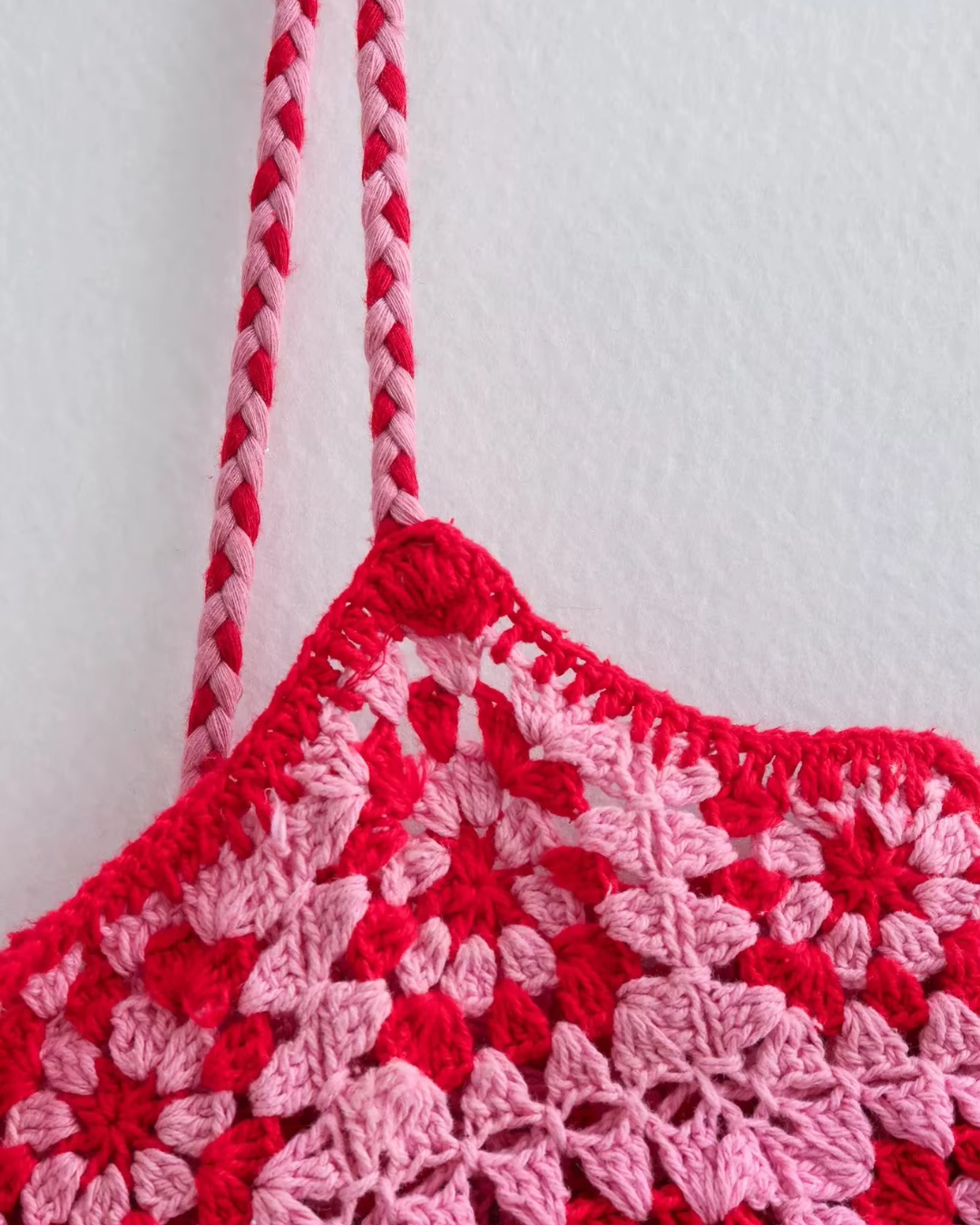 Vintage Roze Boho Lange Maxi Jurk voor Dames