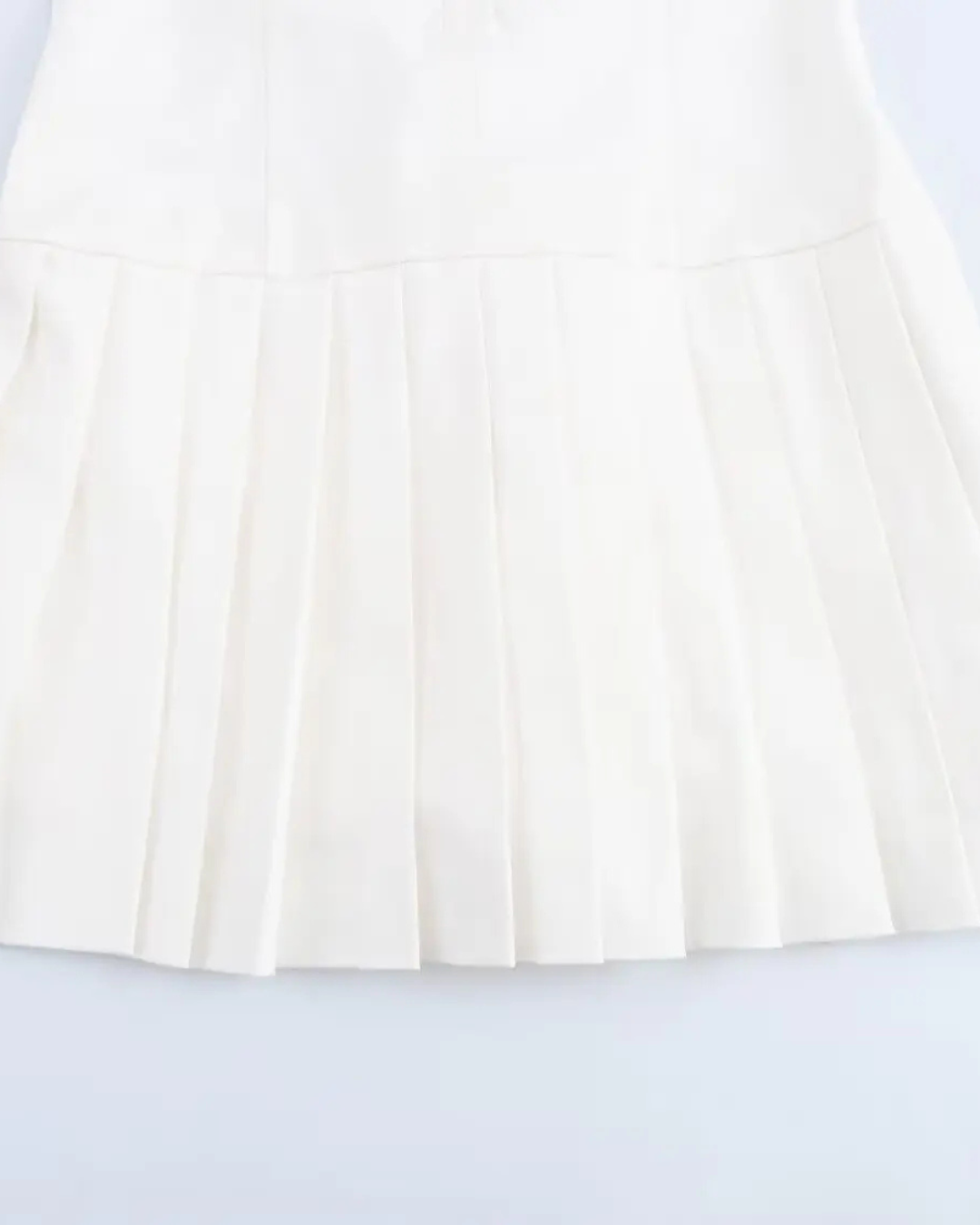 Zomerjurk Shirtstijl met Kraag en Knoopsluiting met Broekje voor Dames