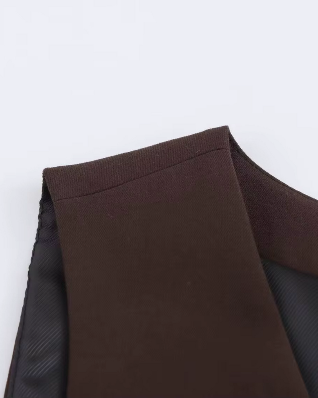 Vintage Mouwloos Cropped Gilet voor Dames 