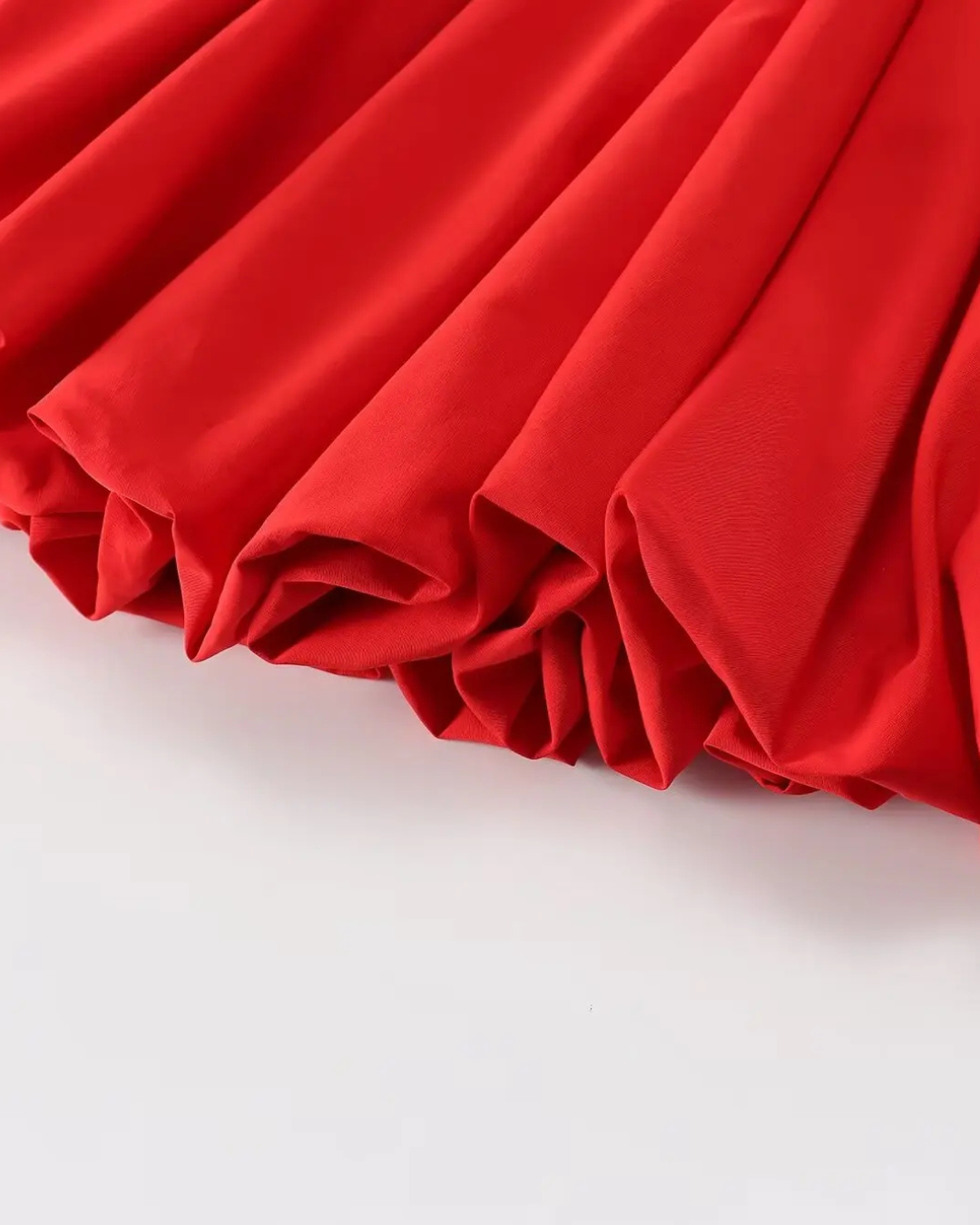 Chique Rood Halter Zomerjurkje voor Dames