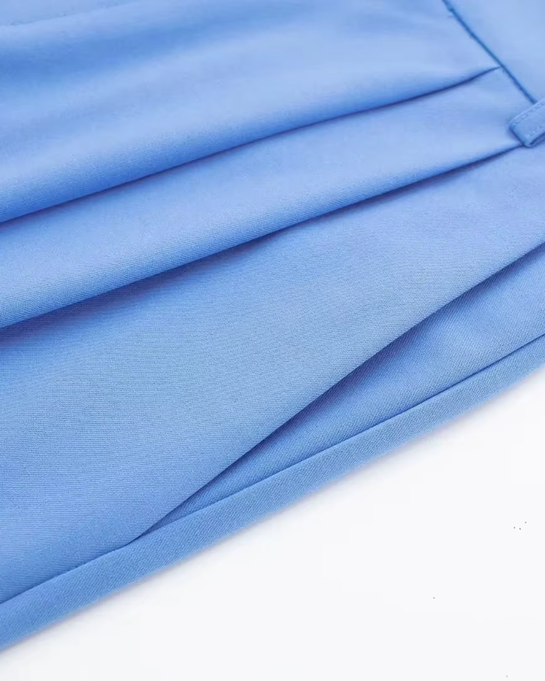 Effen Hoge Taille Pantalon voor Dames