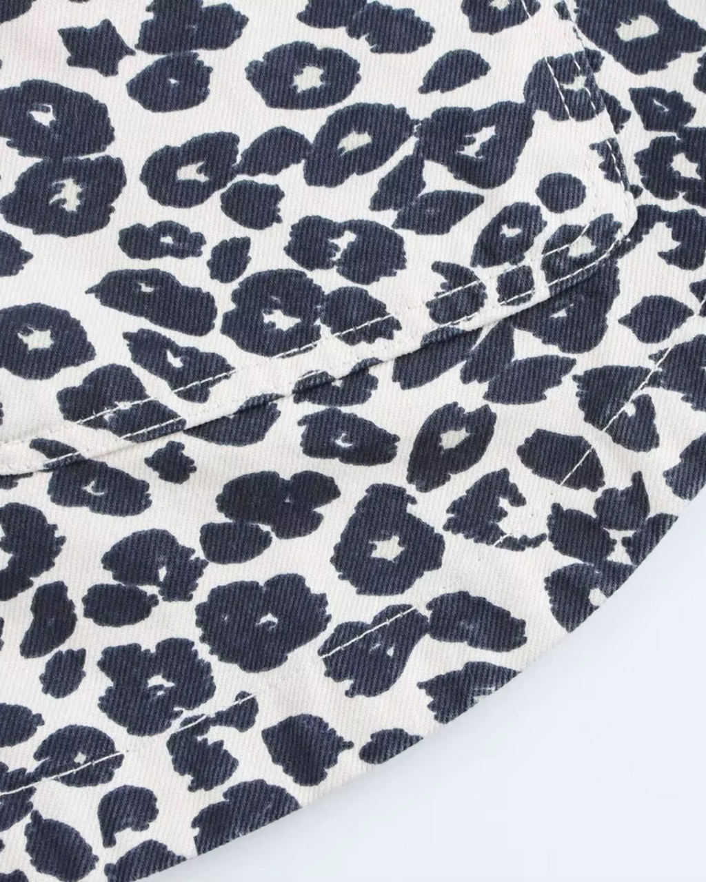 Casual Denim Pak met Dierenprint Jack en Broek voor Dames