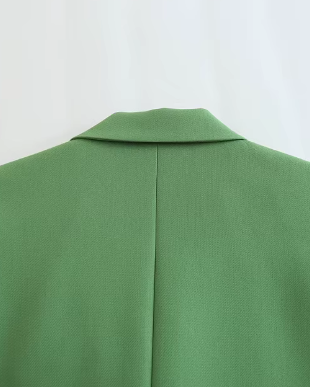 Lente Groene Zomer Blazer en Broek Set voor Dames