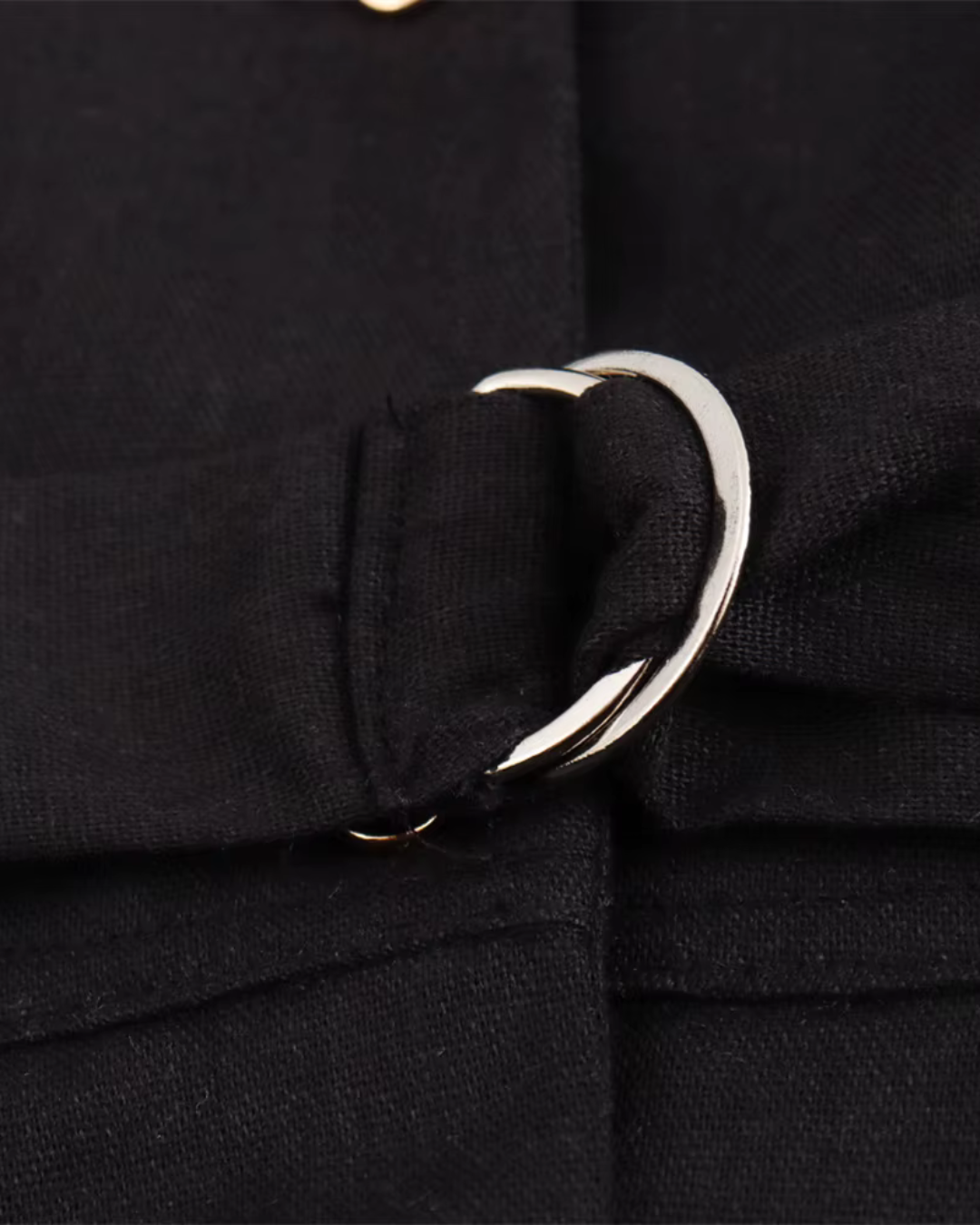 Linnenmix Midi Shirtjurk voor Dames