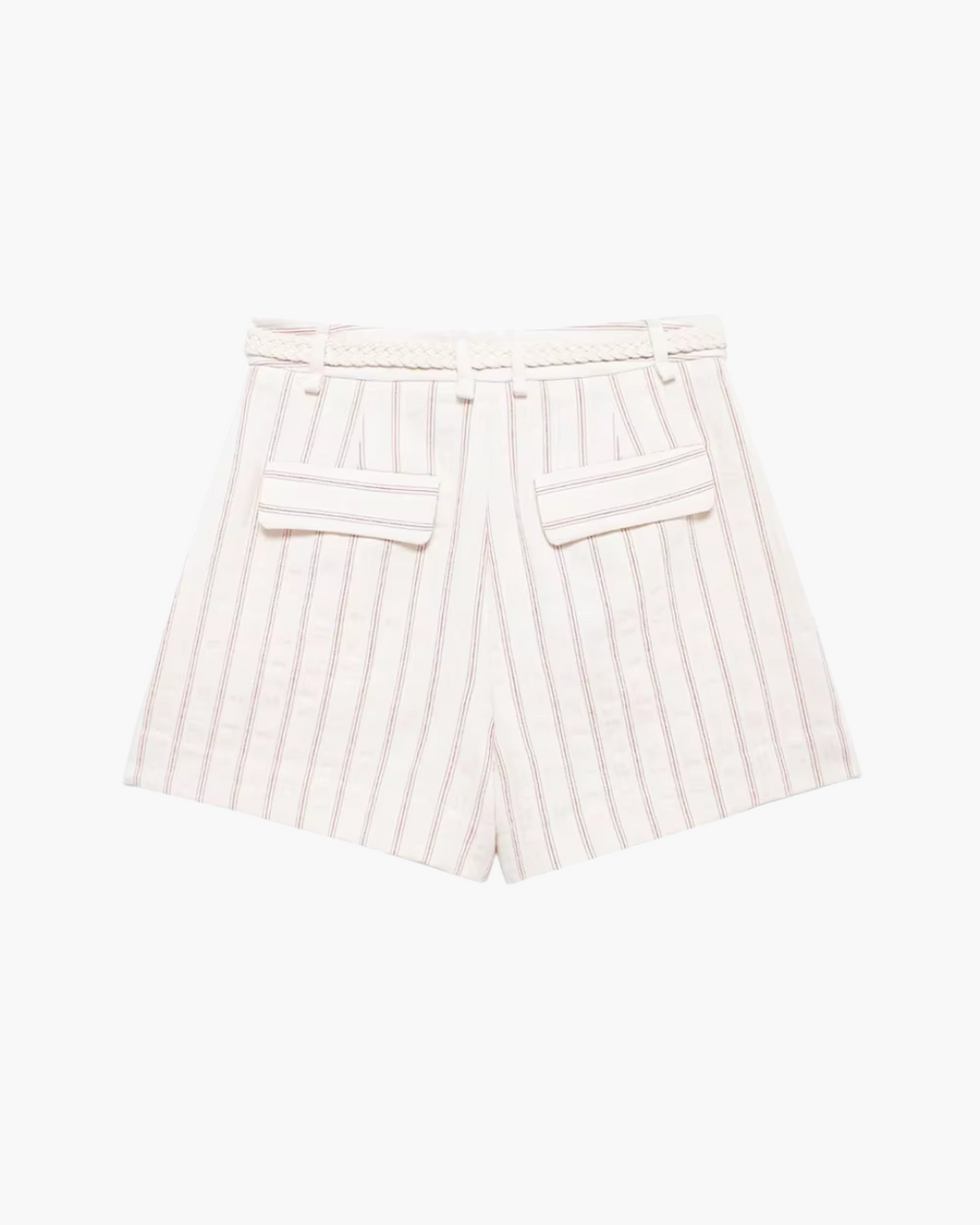 Gestreept Vest met Bermudashorts Set voor Dames