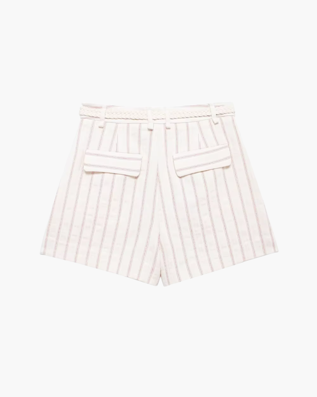 Gestreept Vest met Bermudashorts Set voor Dames