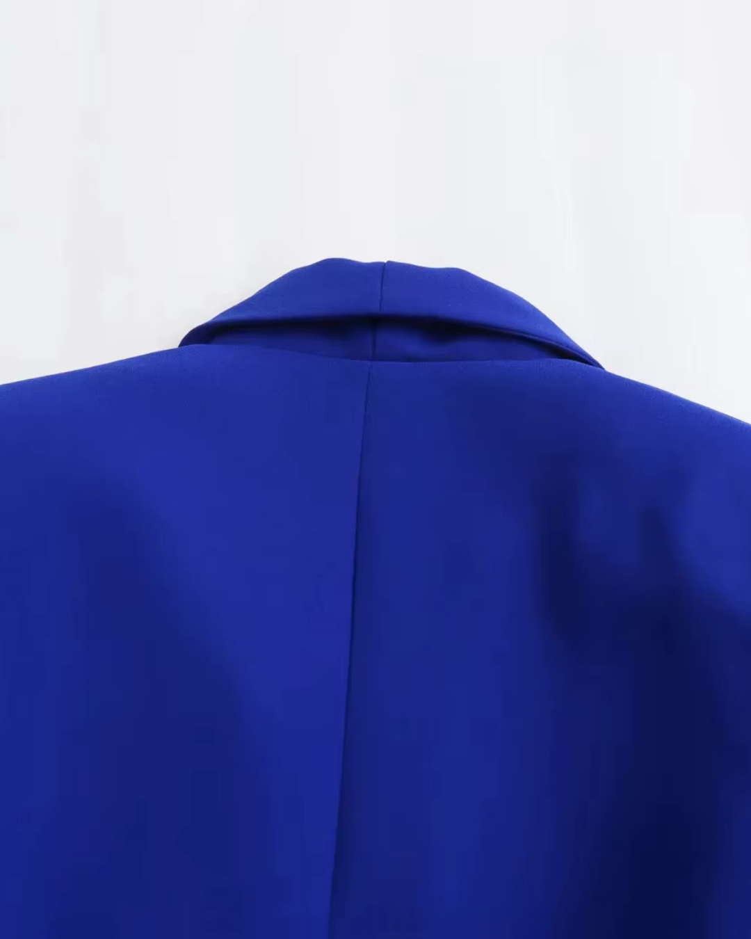 Vintage Damespak met Blazer en Rechte Losse Broek voor Dames