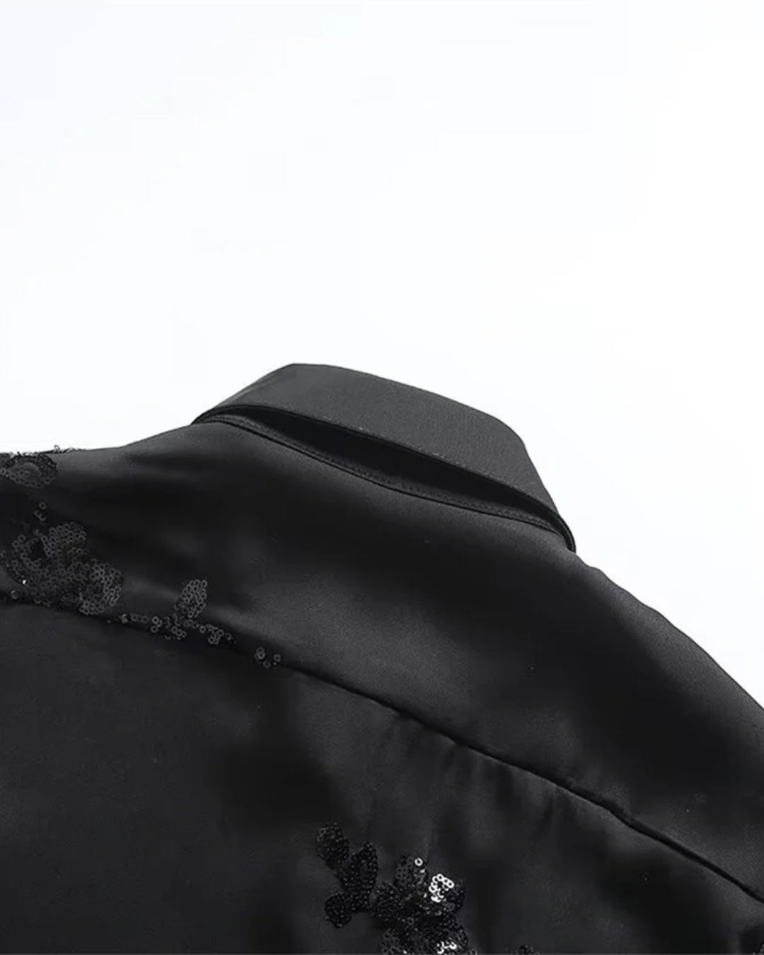 Geborduurde Set met Shirt en Broek met Herfstlook voor Dames