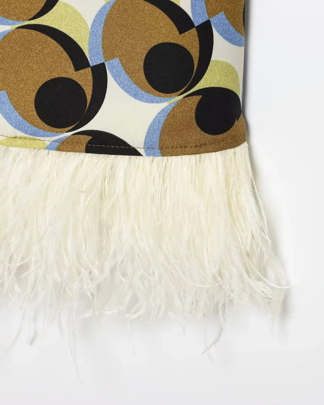 Zomerse Geometrische Halterjurk met Print voor Dames