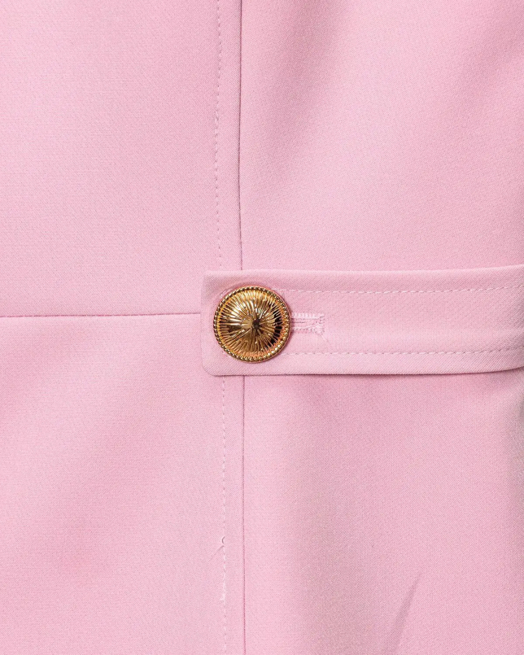 Roze Set met Mouwloos Vest en Hoge Taille Broek voor Dames