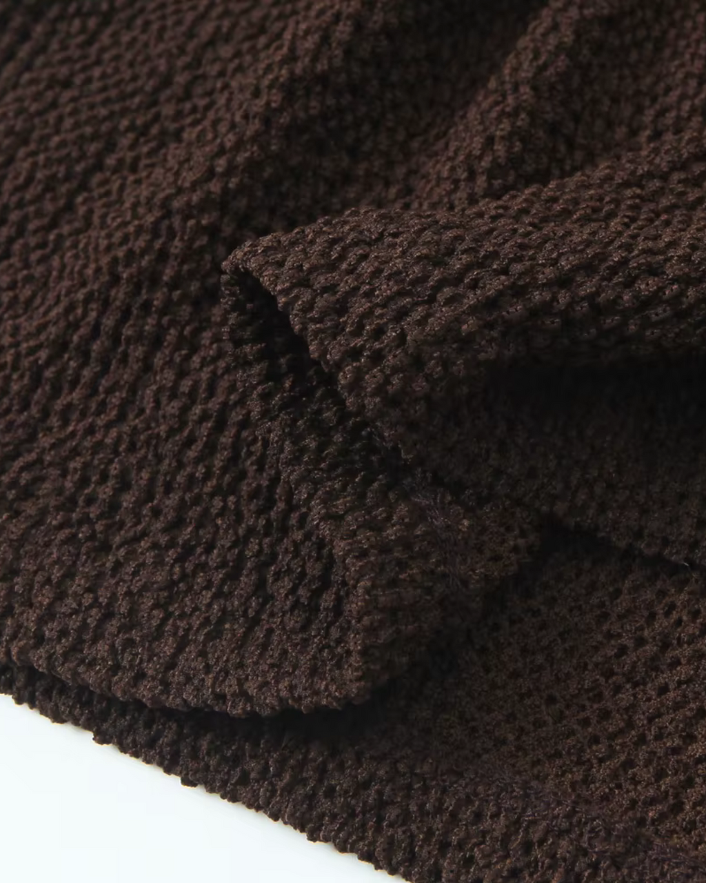 Bruine Halter Midi Jurk met Open Rug voor Dames