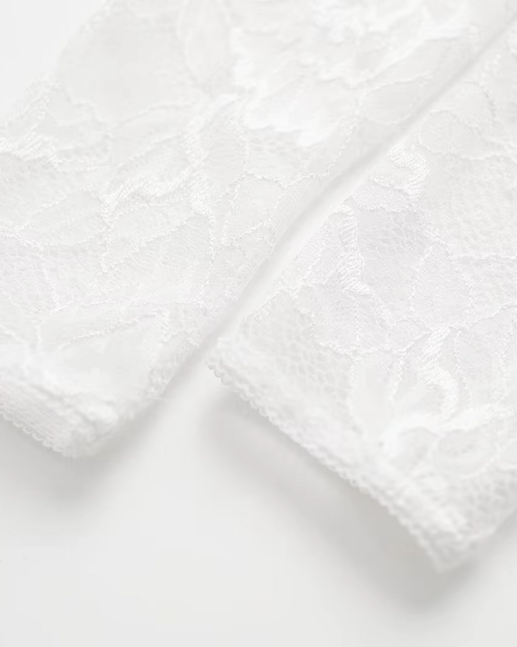 Kanten Mini-jurk met Vierkante Hals en Strikje voor Dames