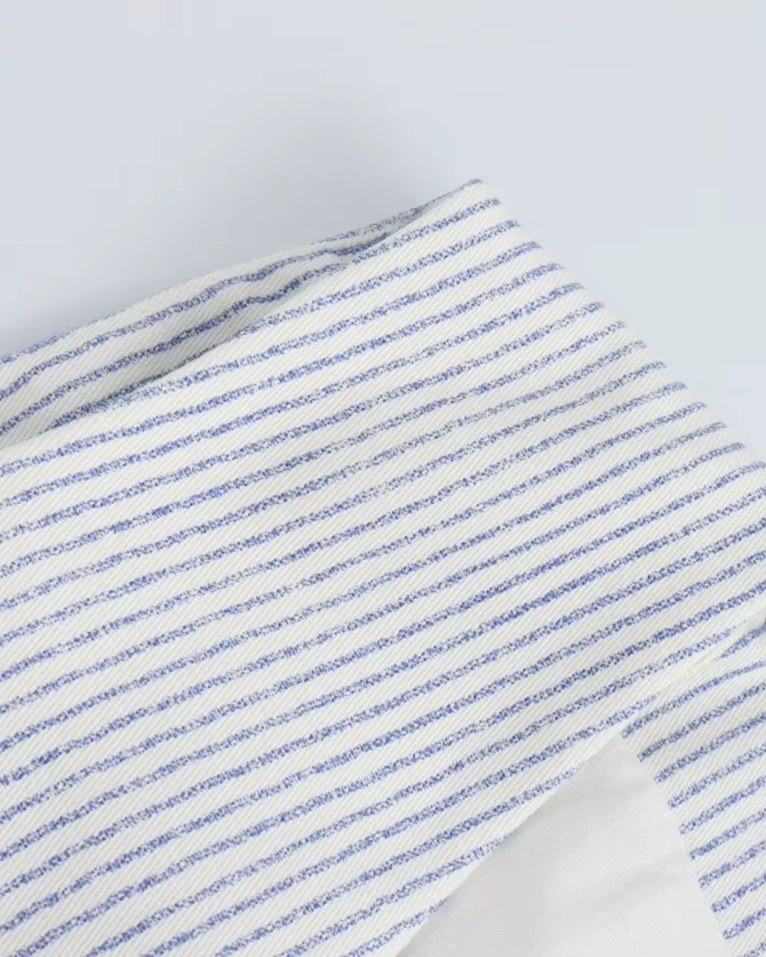 Gestreept Kort Vest met V-Hals Voor Dames