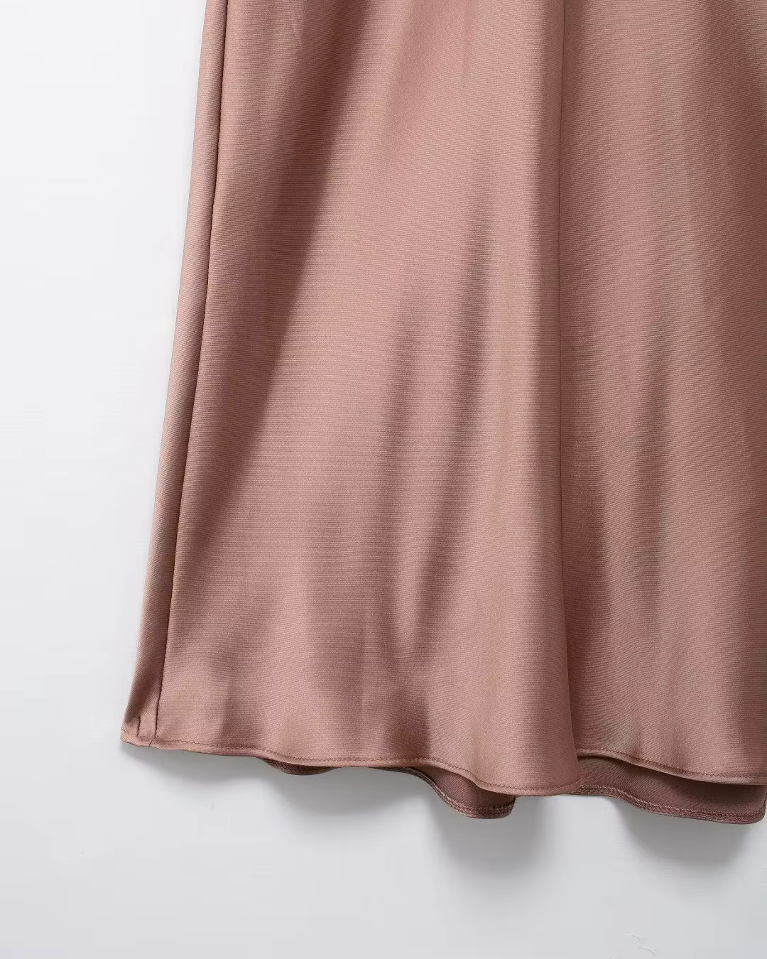 Satijnen Halter Jurk met Ruches voor Dames