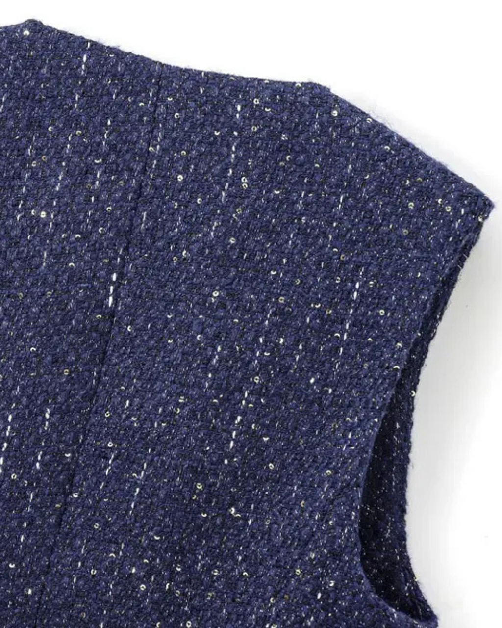 Chique Mouwloze Gilet met Riem en Knoopsluiting voor Dames