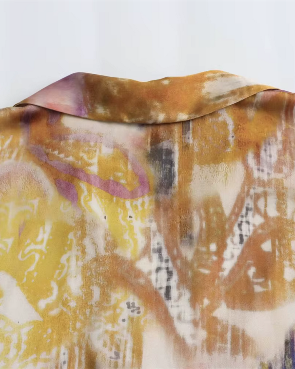 Satijnen Midi Jurk met Knopen voor Dames