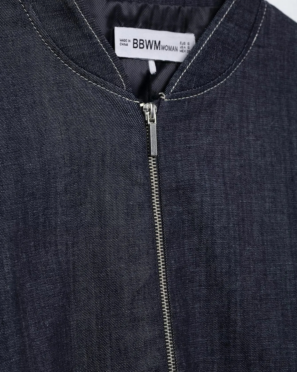 Denim Set met Bomberjack en Rok in Ballonstijl voor Dames