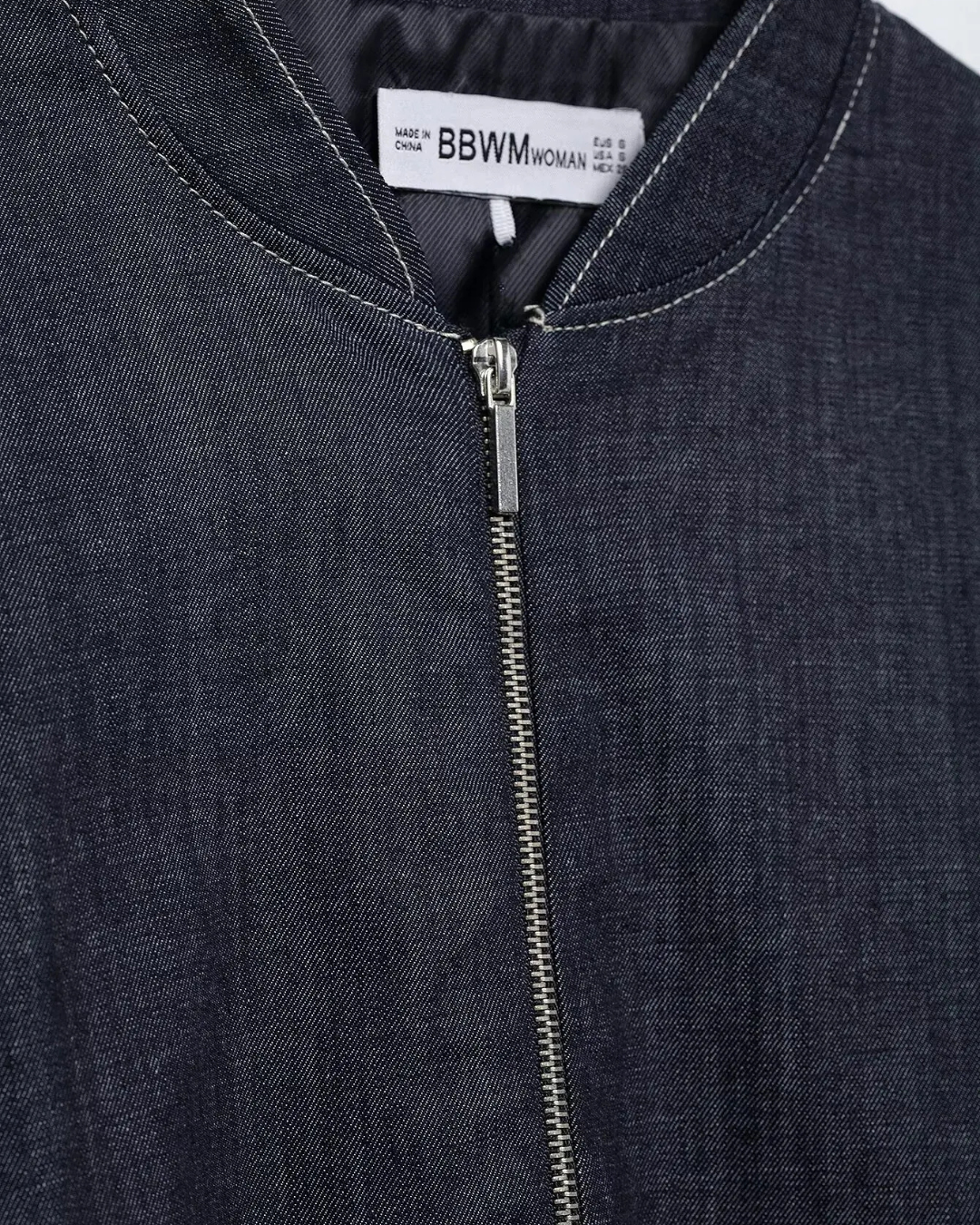 Denim Set met Bomberjack en Rok in Ballonstijl voor Dames