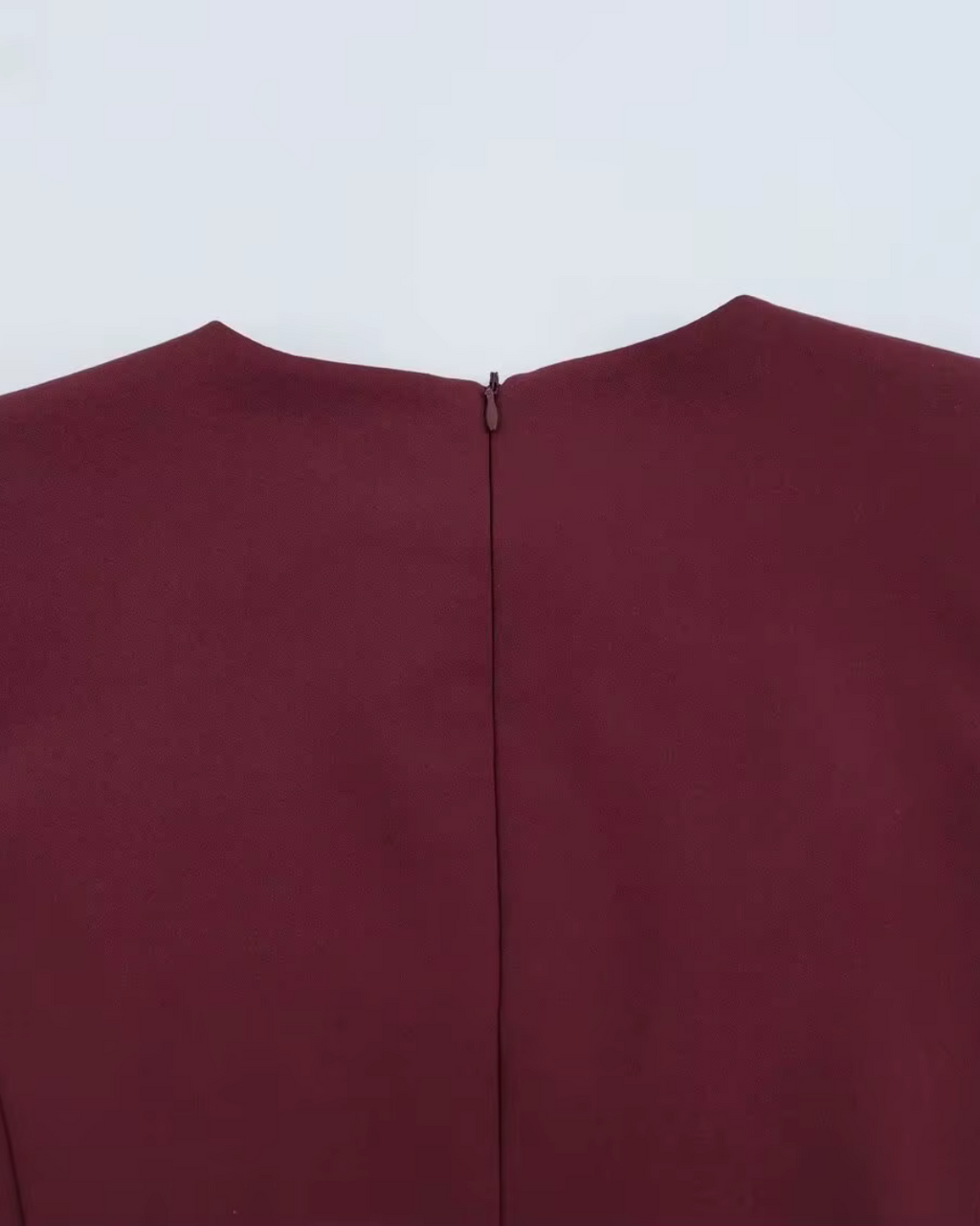 Elegante Mouwloze Avondjurk met Strik en Zoom voor Dames