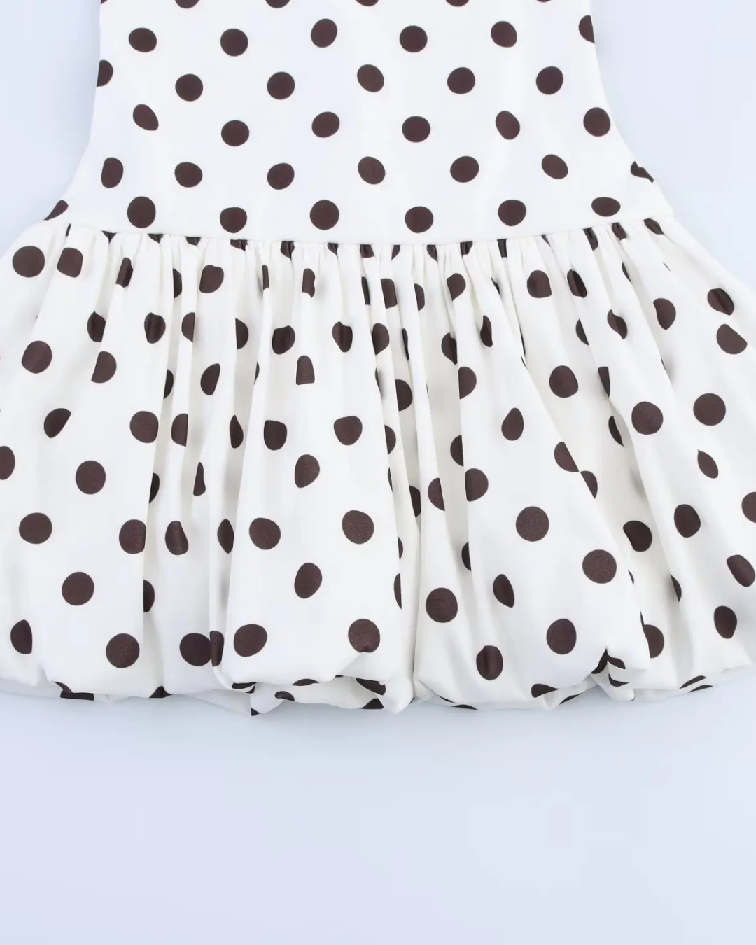 Mouwloos Backless Polkadot Mini Jurk voor Dames
