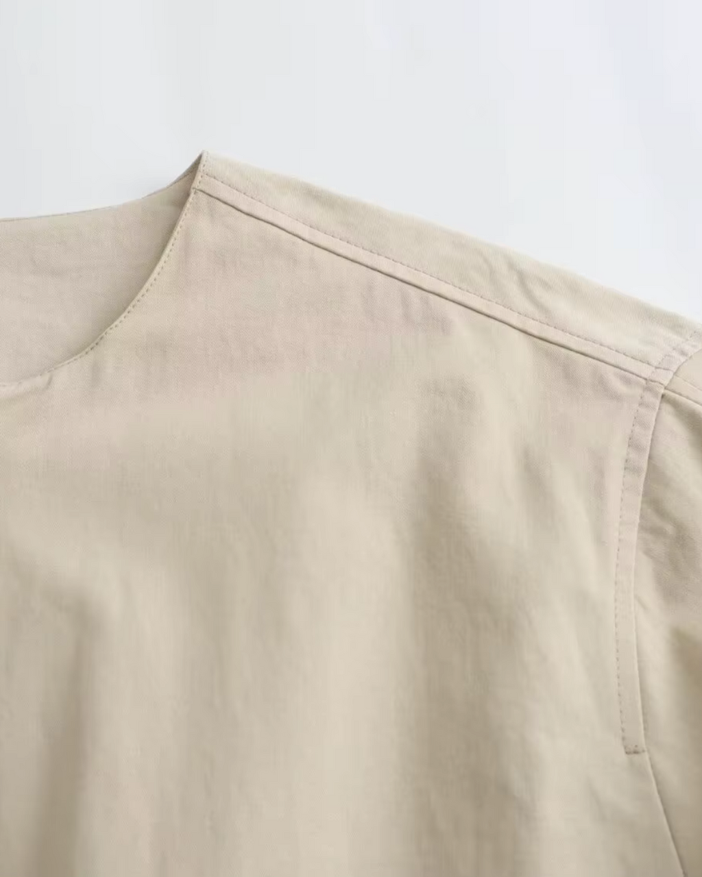 Beige Bomberjack in Koreaanse Stijl voor Dames