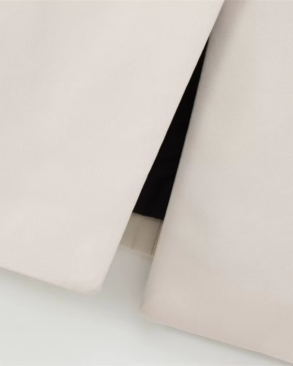 Slim Fit Colbert en Broek met Rechte Pijpen voor Dames