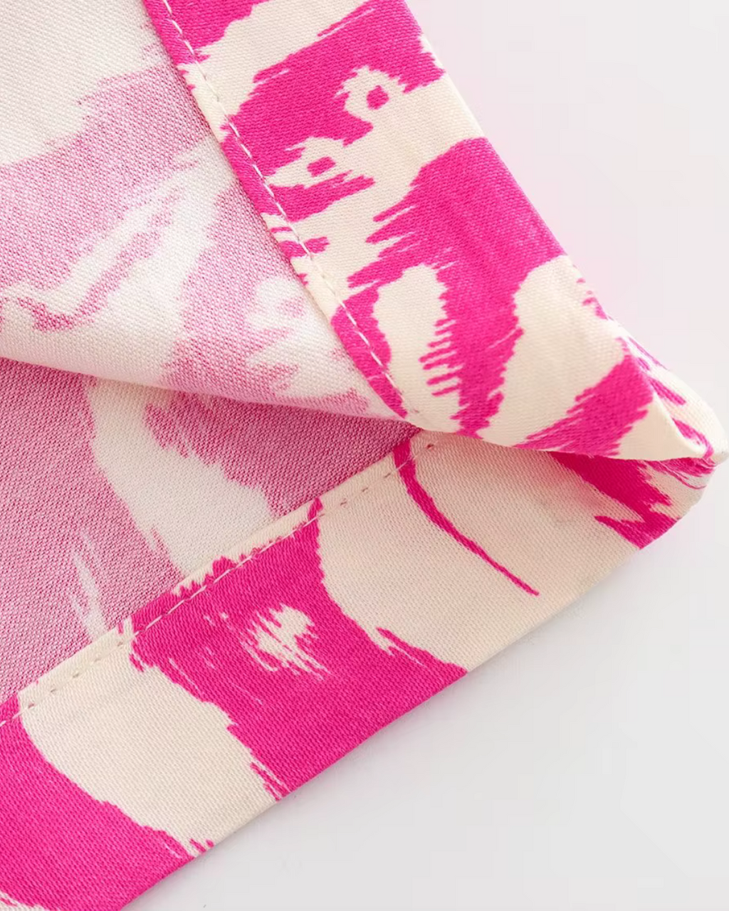 Zomerse Print Jumpsuit met Hoge Taille en V-Hals voor Dames