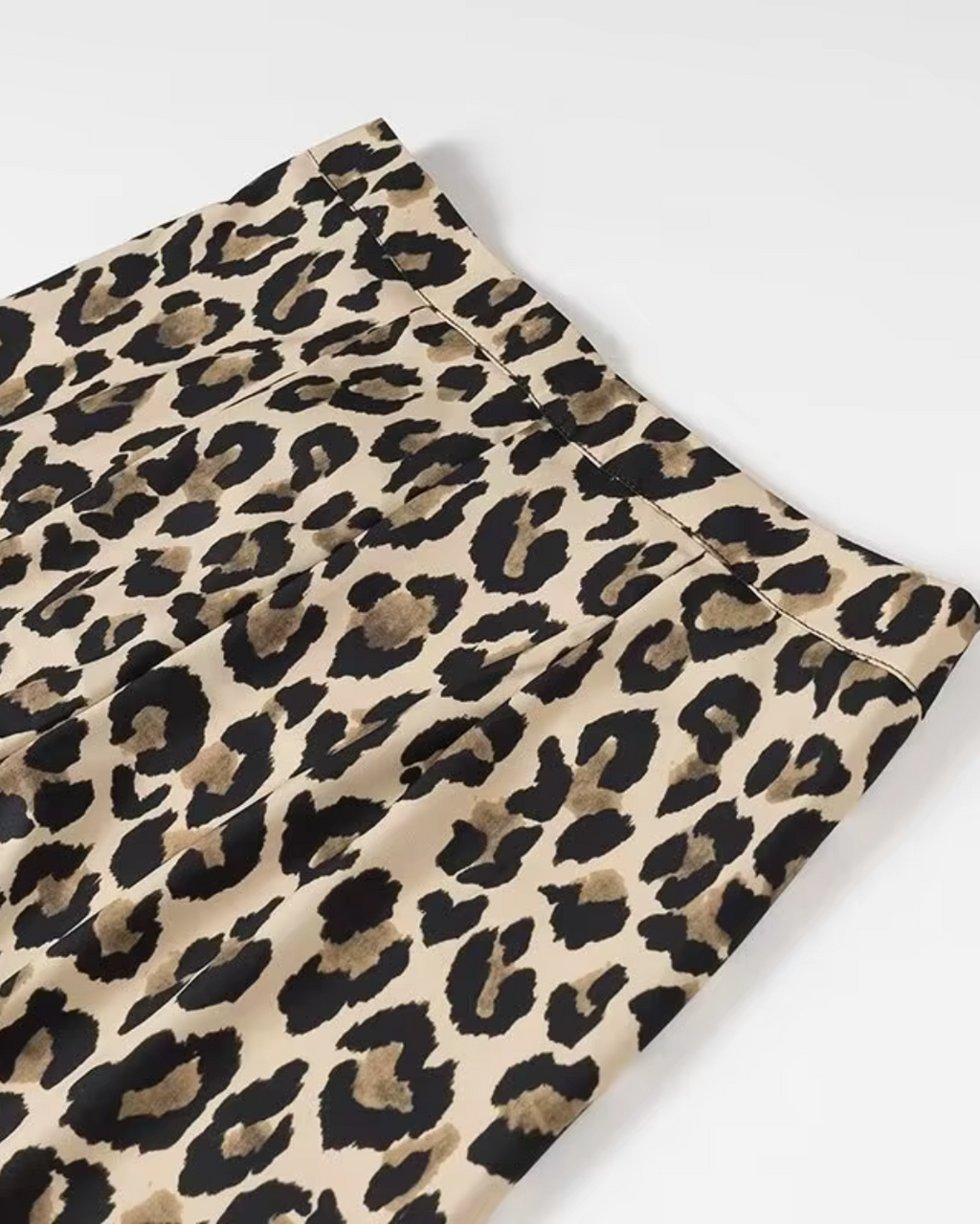 Luipaardprint Lange Broek - Losse Streetwear voor Dames