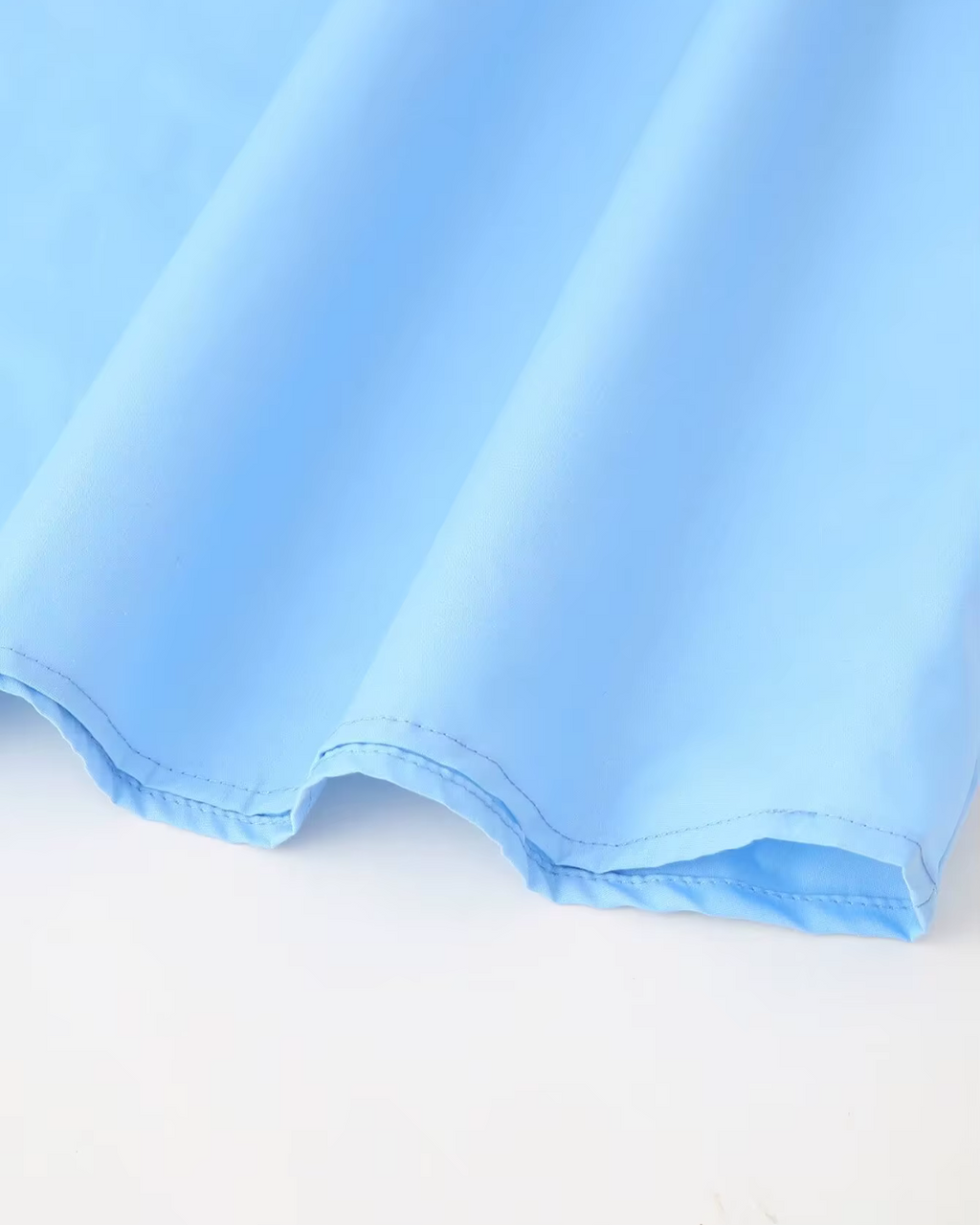 V-hals Zomerjurk met 3D Bloemen en Korte Mouwen voor Dames