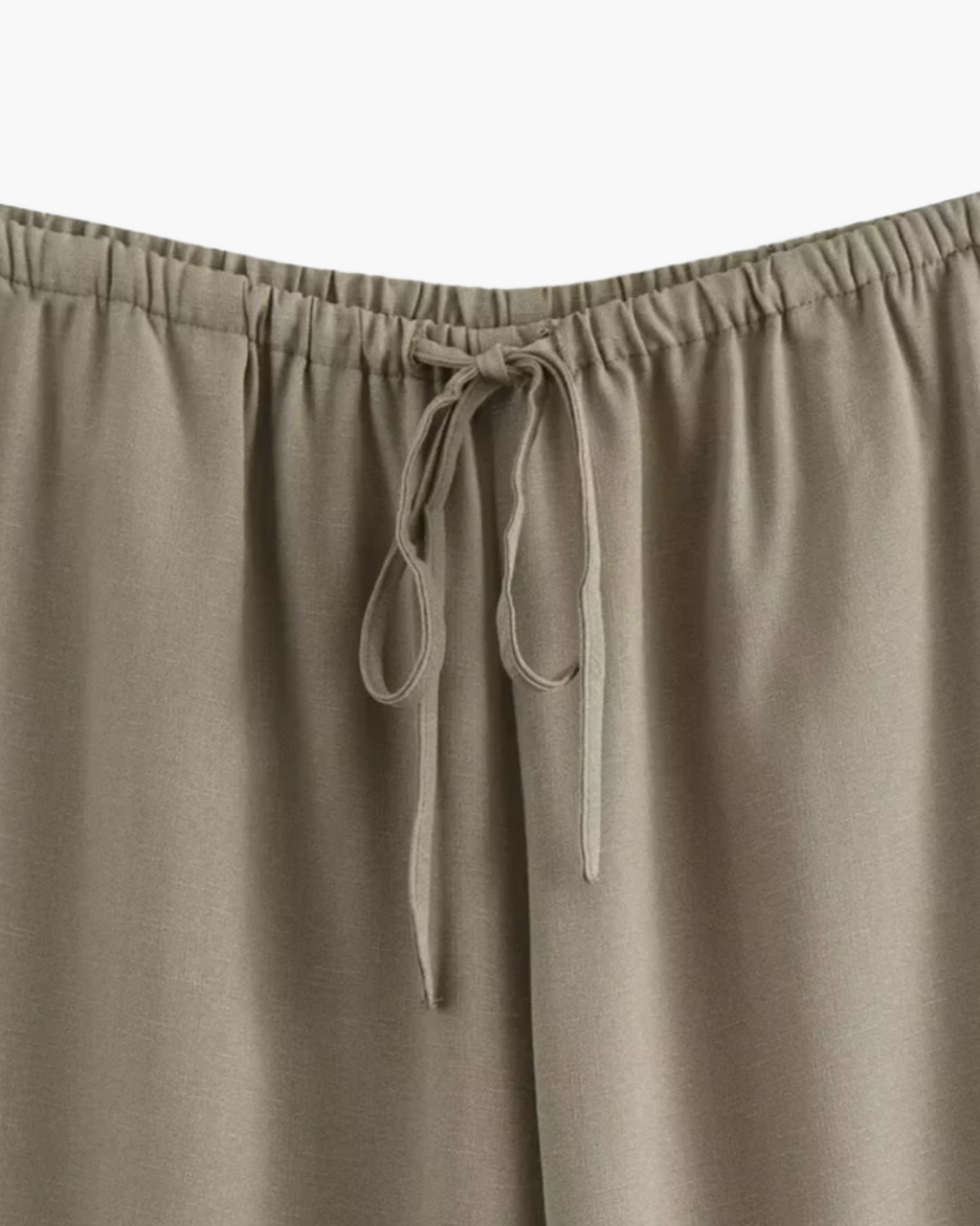 Elegante Linnen Comfortabele Oversized Set voor Dames