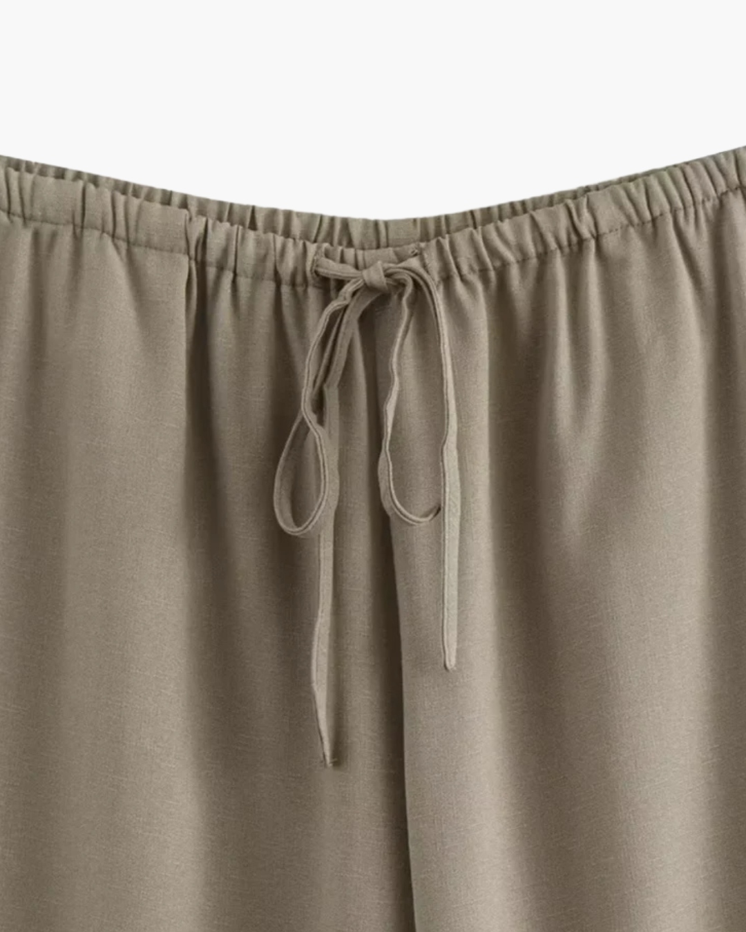 Elegante Linnen Comfortabele Oversized Set voor Dames