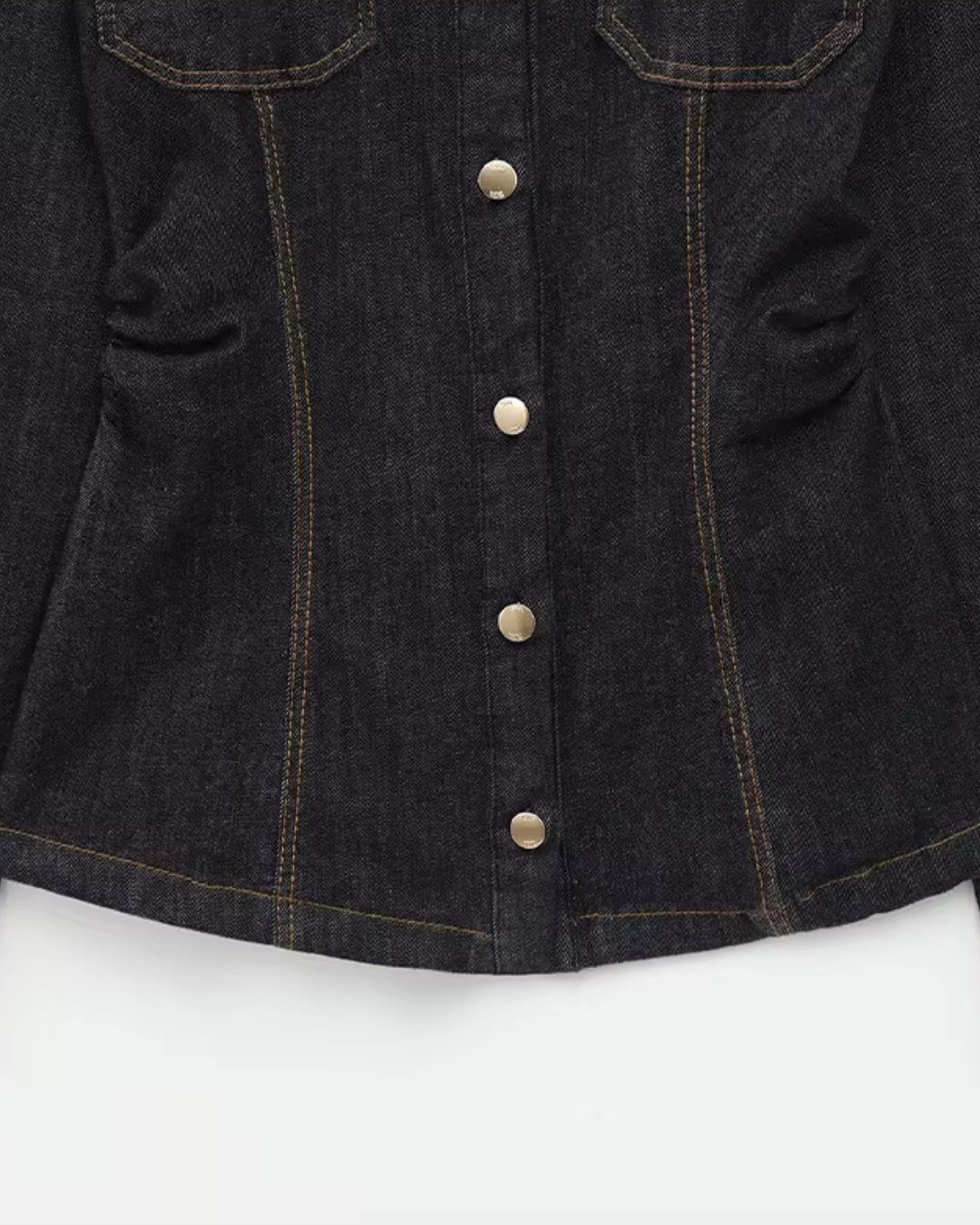 Stijlvolle Denim Jas en Broek Set voor Dames