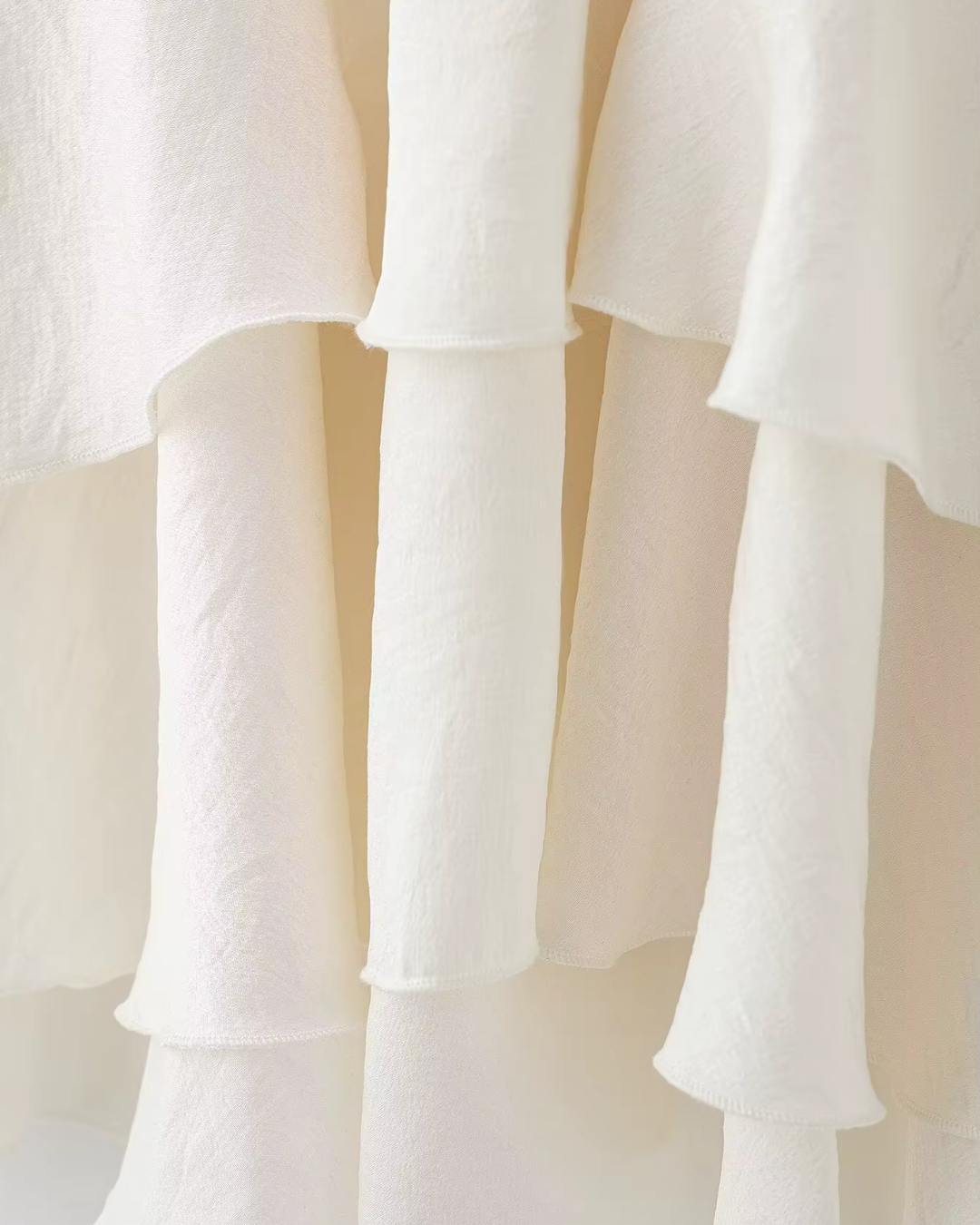 Effen Blouse met Knopen en Lange Mouwen voor Dames