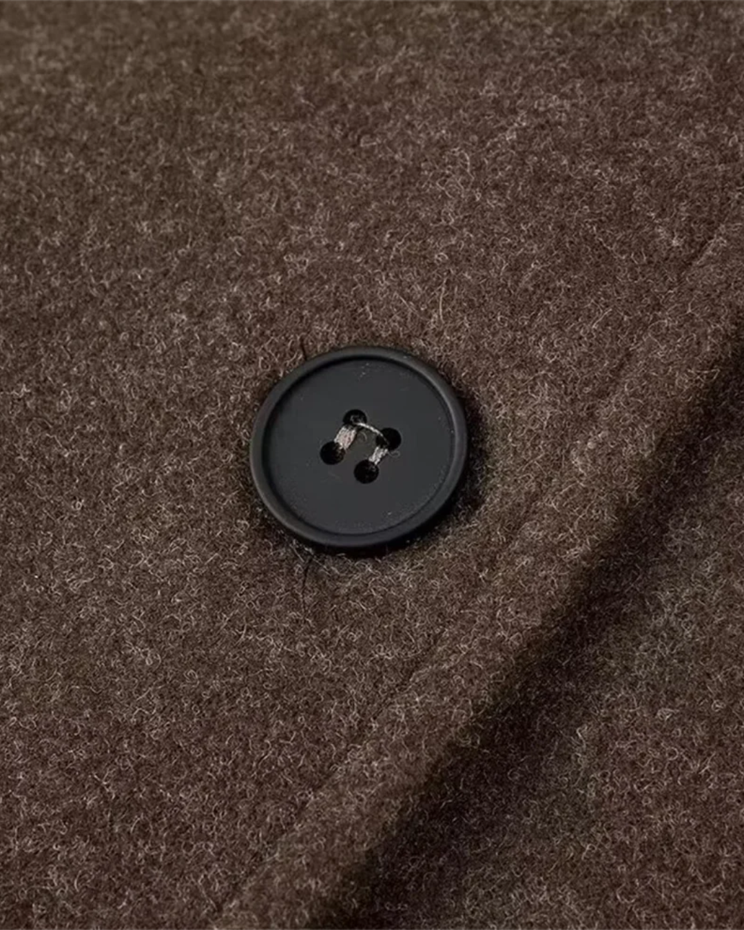 Korte Elegante Luxe Dubbelzijdige Wollen Jas voor Dames