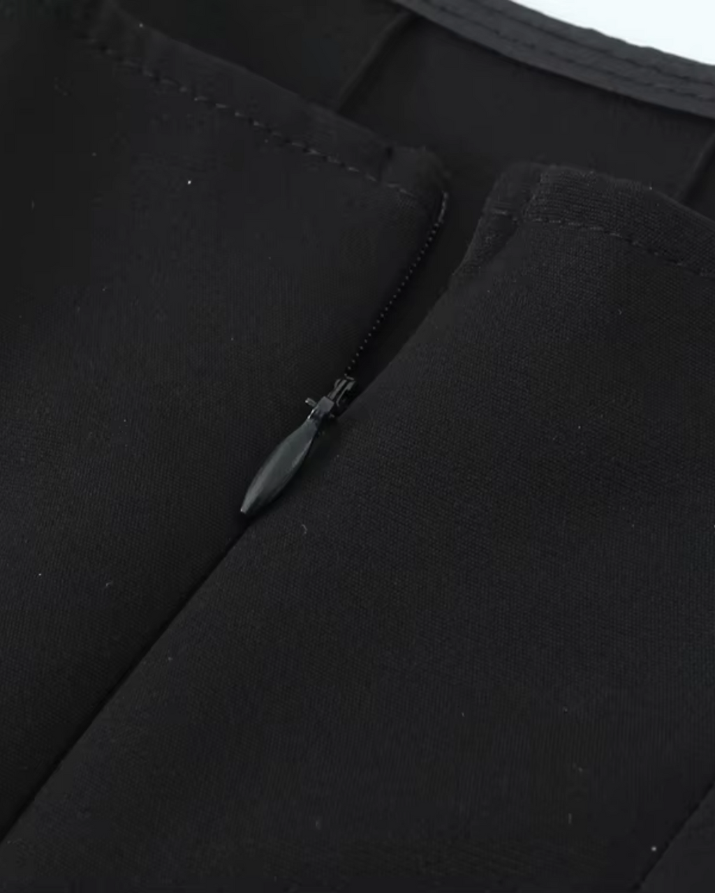 Elegante Zwarte Geplooide Maxi Jurk voor Dames