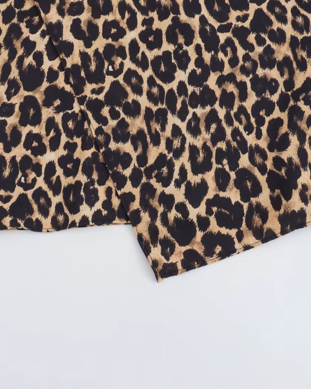 Retro 2-Delige Set met Panterprint voor Dames