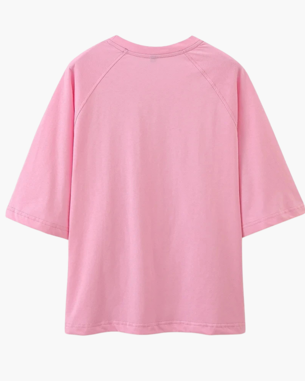 2-Delige Set met O-hals T-shirt en Trekkoord Broek voor Dames