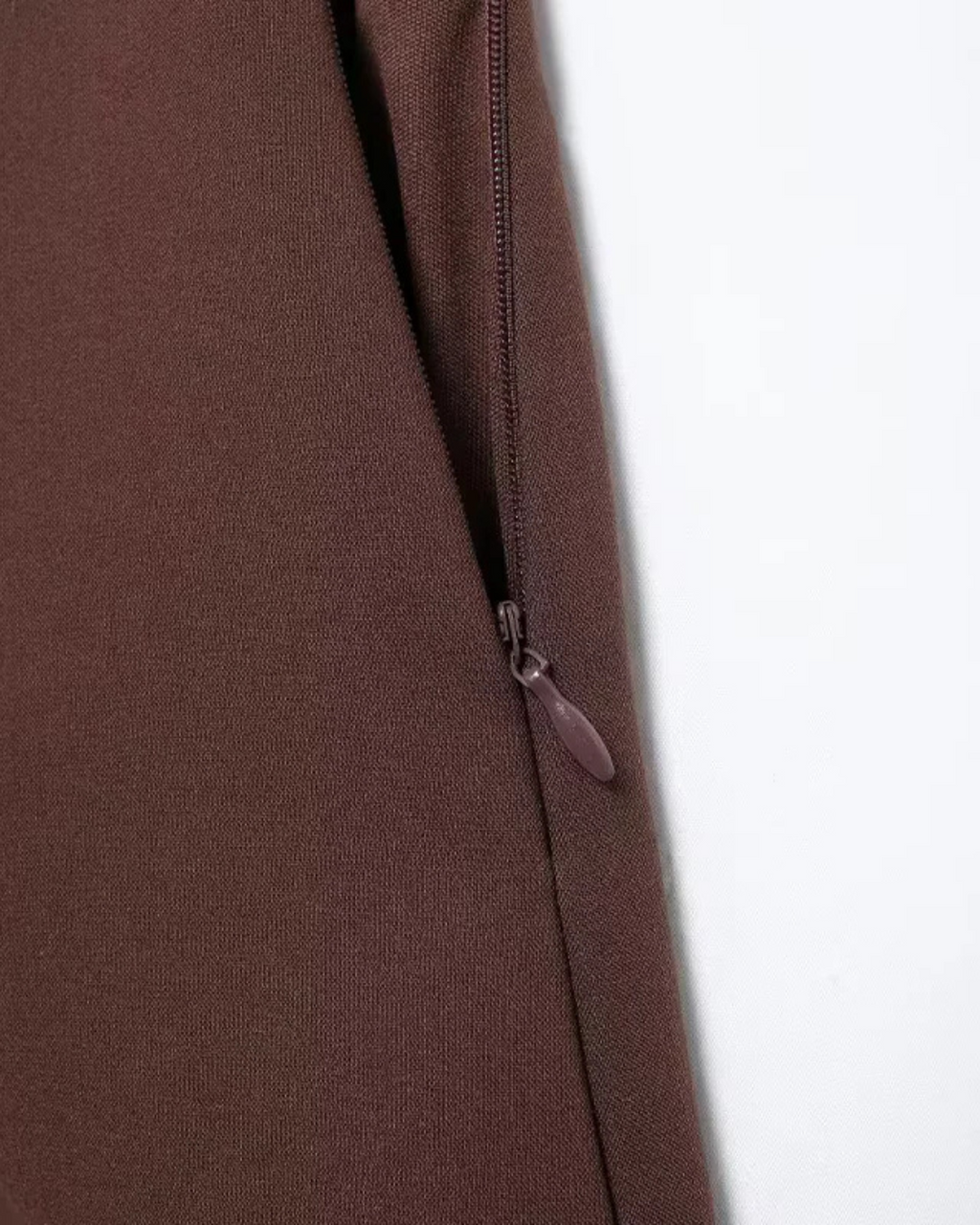 Elegante Chique Bruine Set voor Dames