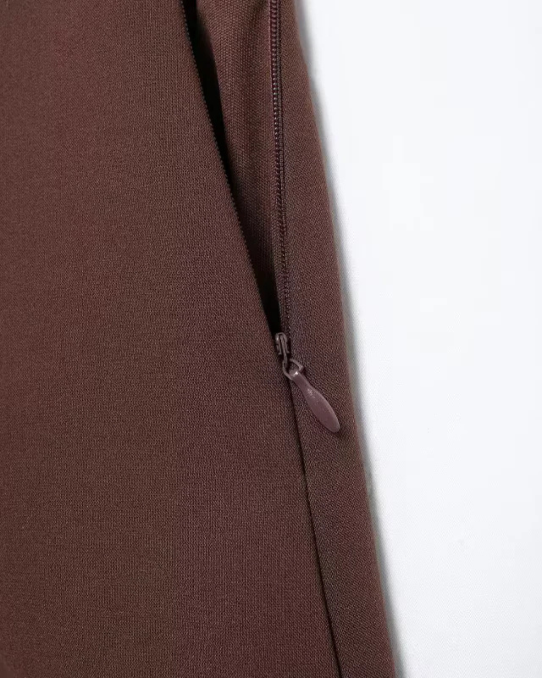 Elegante Chique Bruine Set voor Dames