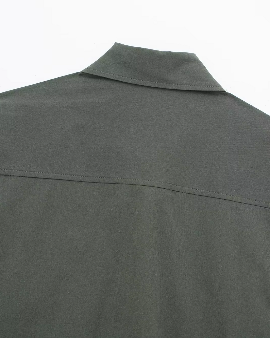 Tweedelige Cargo Set met Cropped Shirt en Broek voor Dames