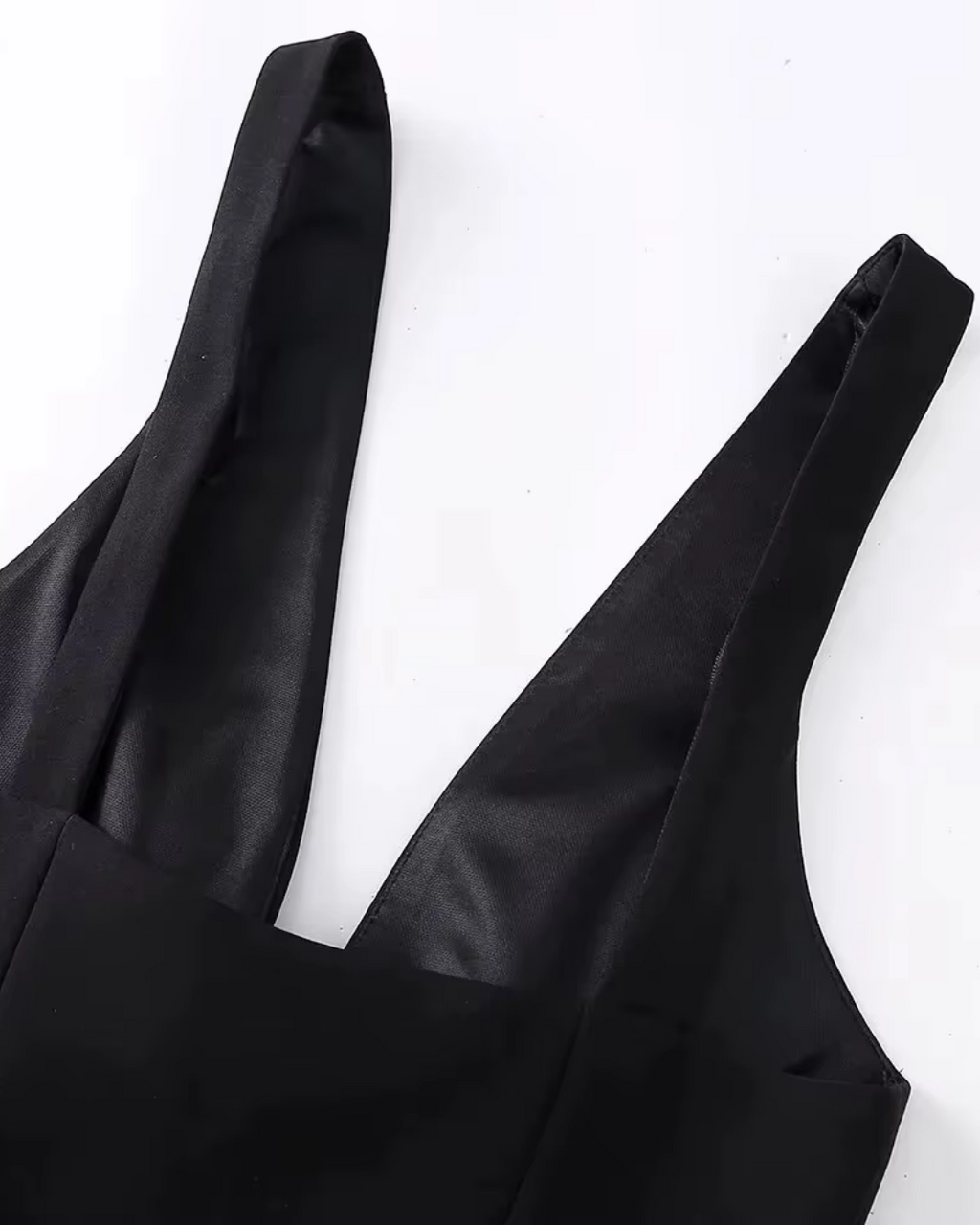 Strass Strik Top met Open Rug en Rits voor Dames