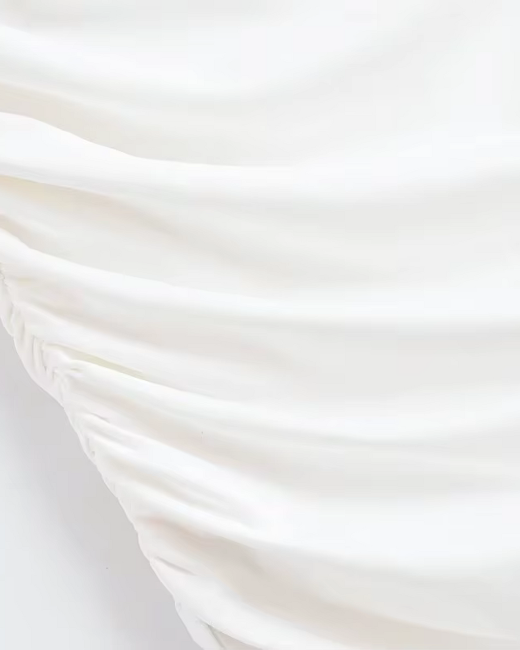 Elegante Lange Witte Backless Jurk met V-hals voor Dames