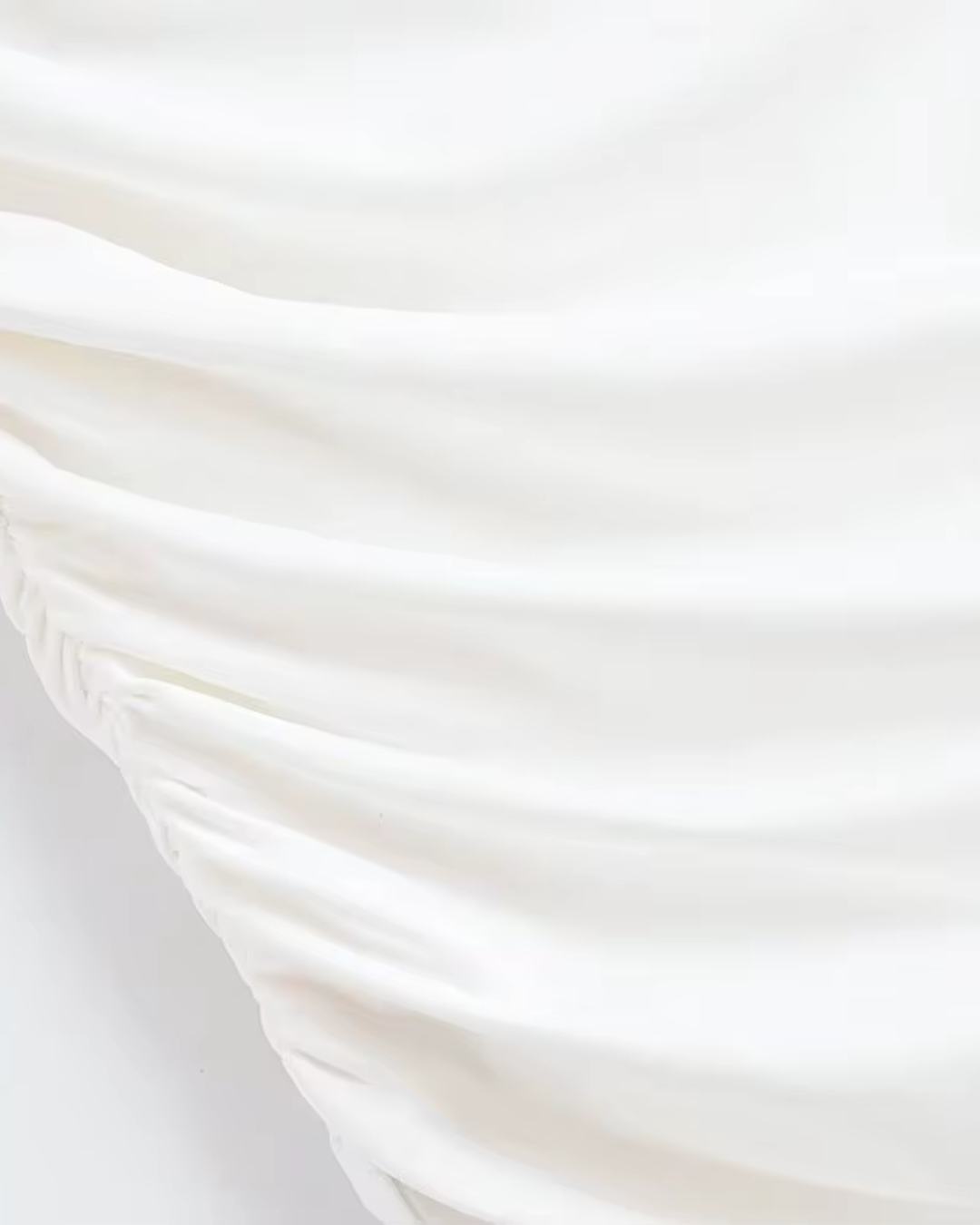 Elegante Lange Witte Backless Jurk met V-hals voor Dames