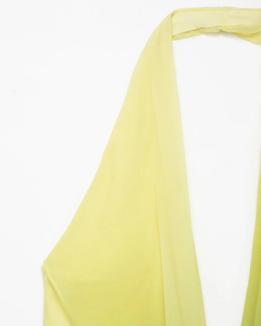 Zomerse Lange Jurk met Hangende Hals en Knoopdetails voor Dames