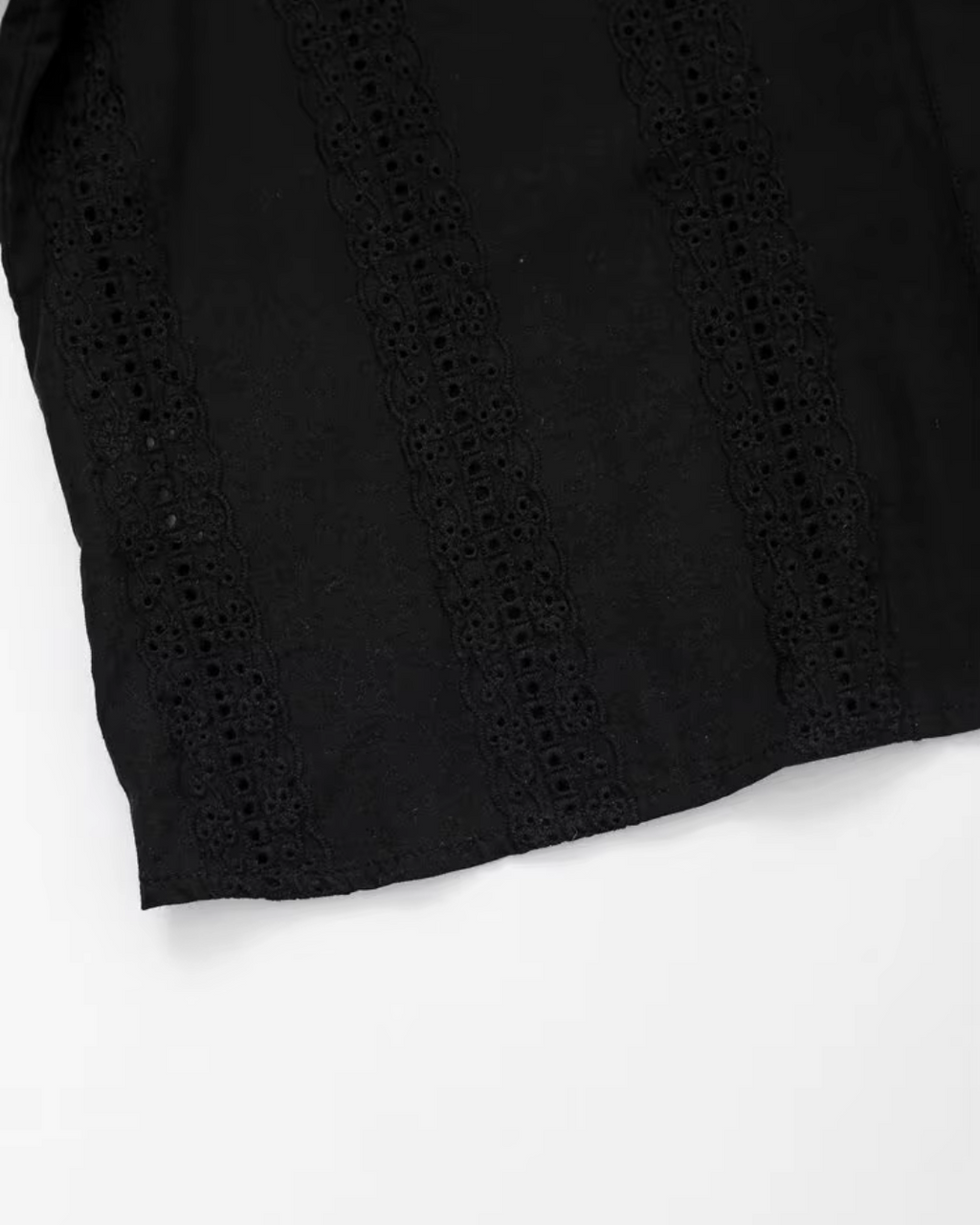 Borduurblouse met Lange Mouwen in Vintage Stijl voor Dames