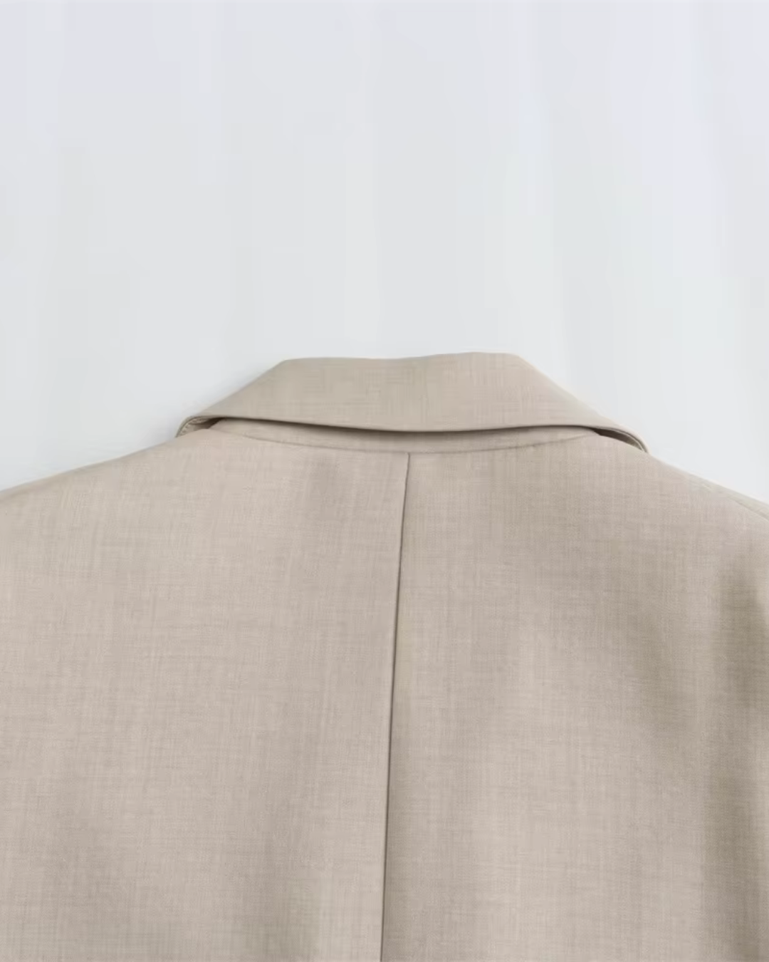 Casual Blazer met Hoge Taille Rok Set voor Dames