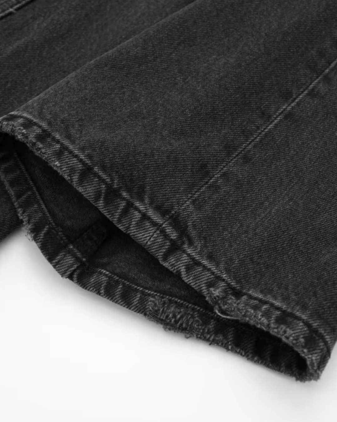 Zwarte Spijkerbroek met Rechte Pasvorm voor Dames