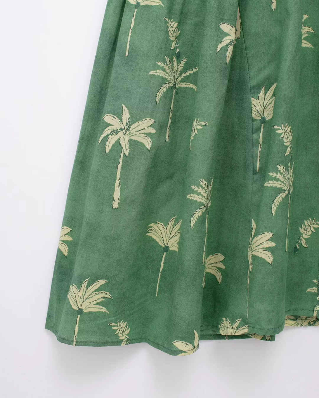 Vintage Chique Lentejurk met Print en Lange Mouwen voor Dames